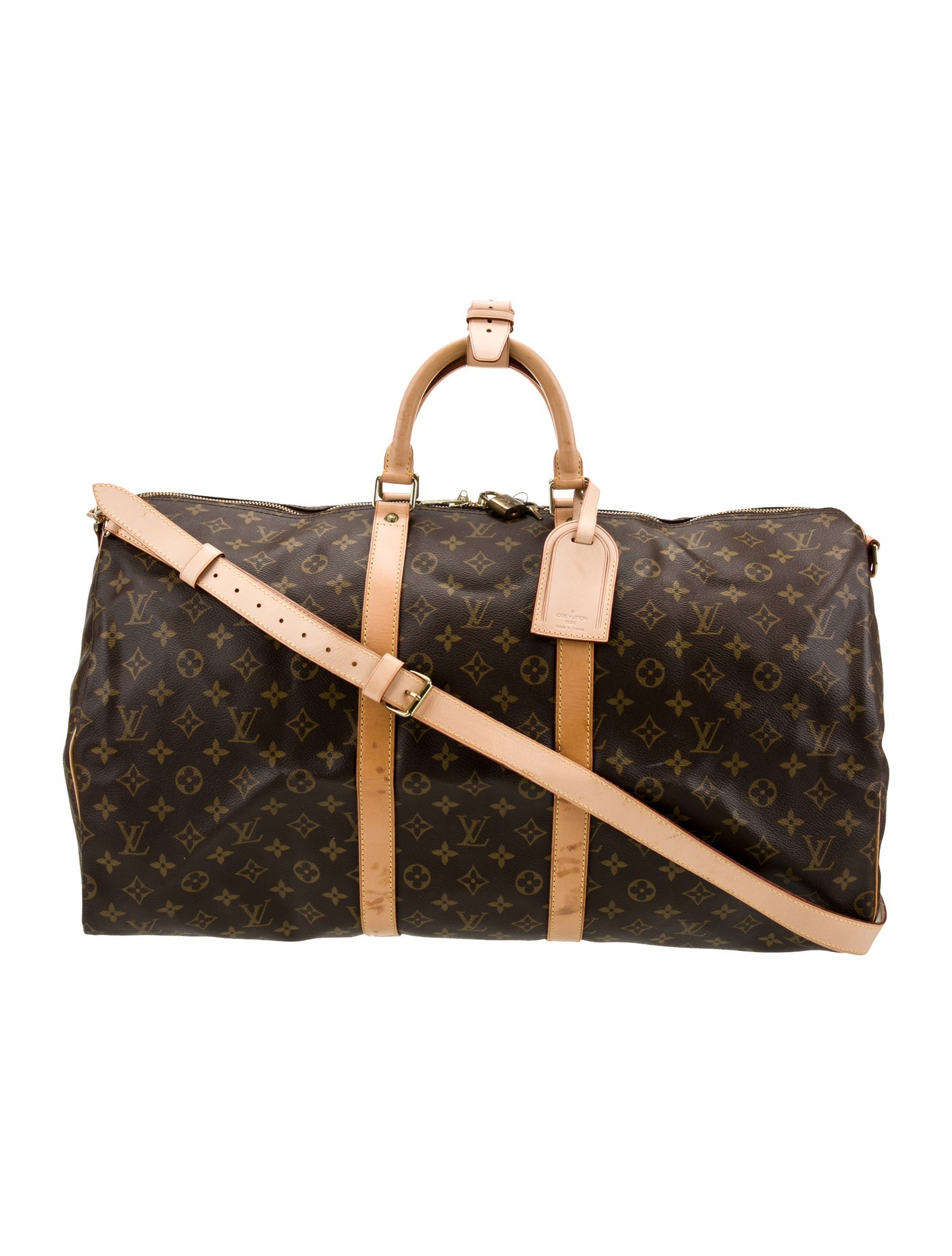 Louis Vuitton LV Monogram Keepall Bandouliere Vintage