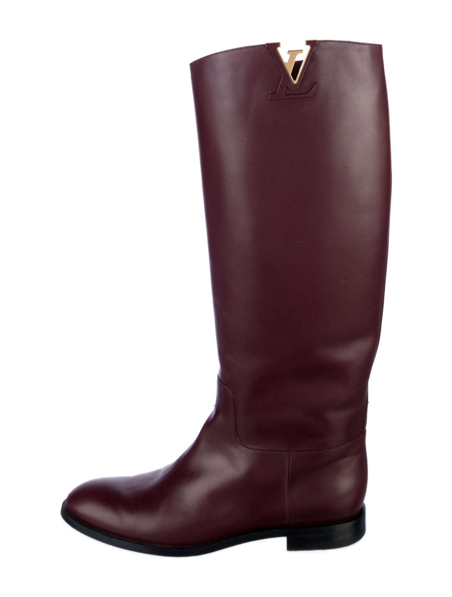 Louis Vuitton LV Monogram Leather Riding Boots