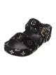 Louis Vuitton Monogram Idylle Pattern Velvet Slides