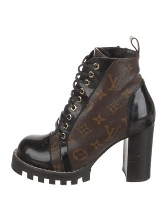 Louis Vuitton LV Monogram Combat Boots