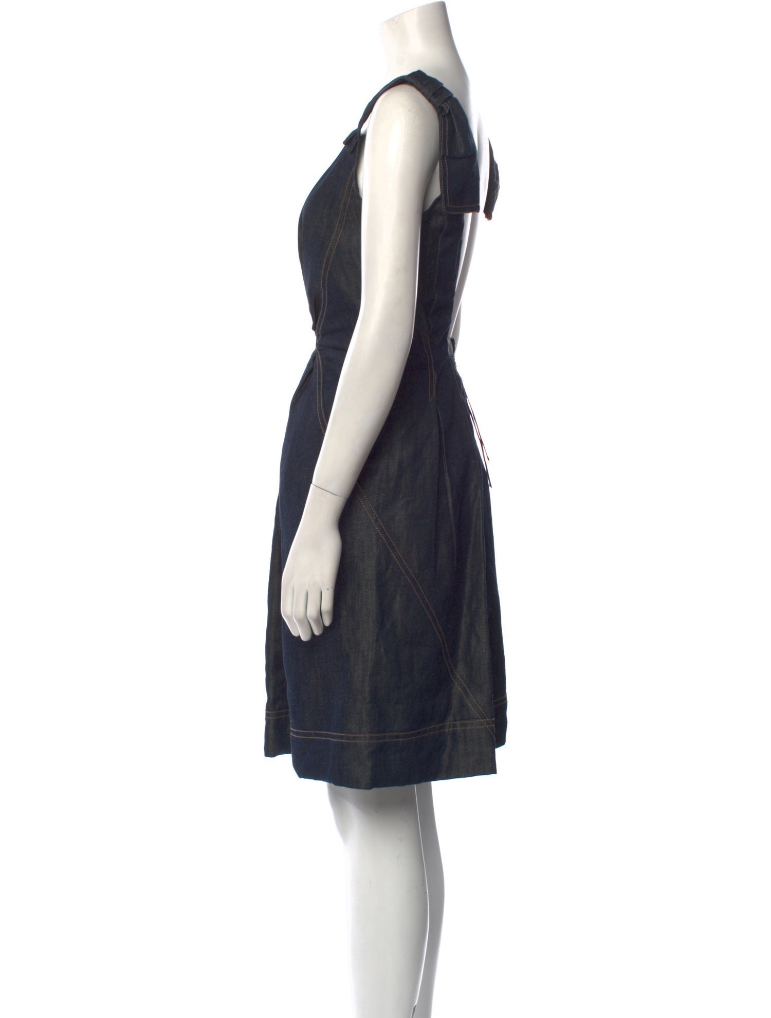 Louis Vuitton Vintage Knee-Length Dress
