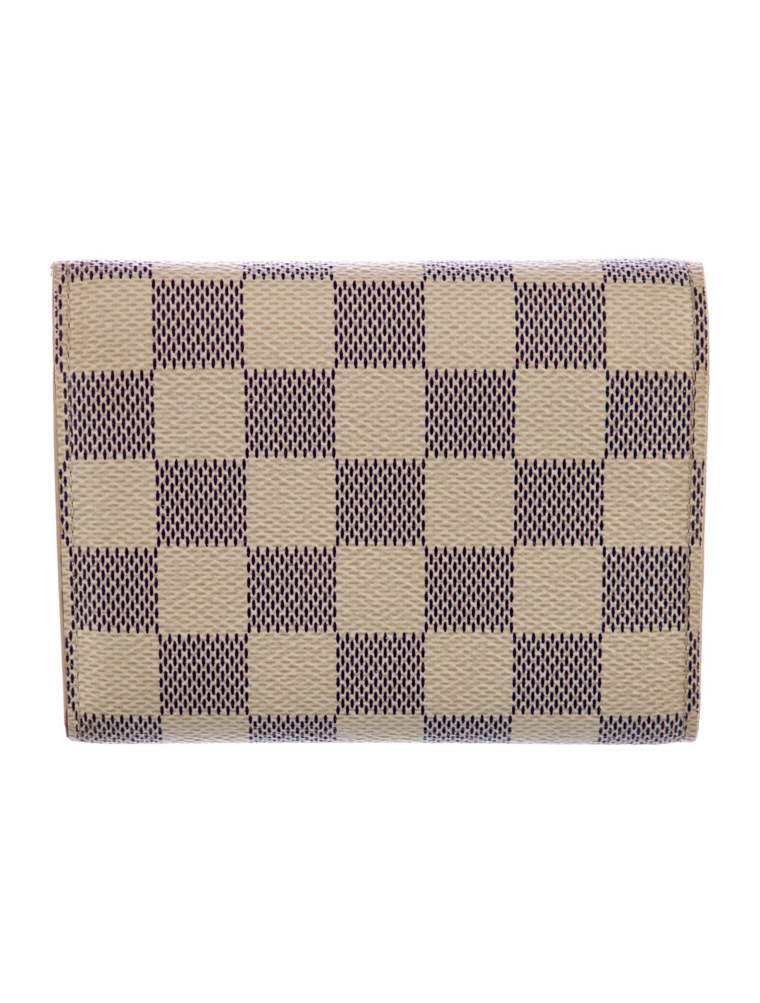 Louis Vuitton 2018 Damier Azur Pattern Victorine Wallet
