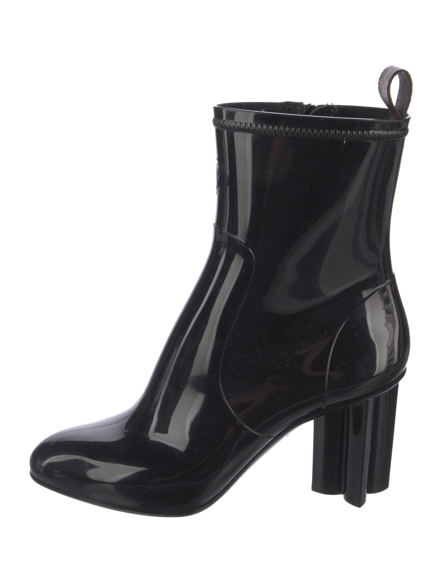 Louis Vuitton LV Monogram Rubber Rain Boots