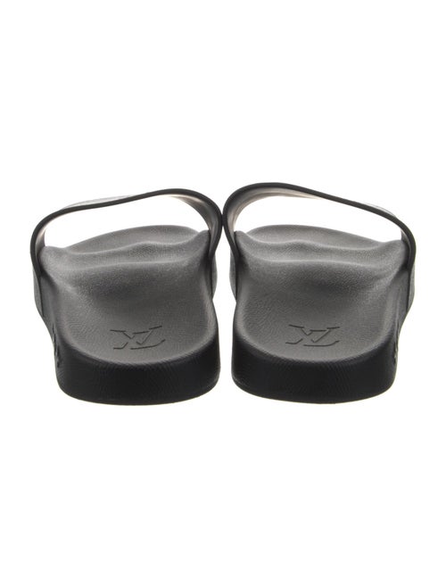 Louis Vuitton LV Monogram Leather Slides