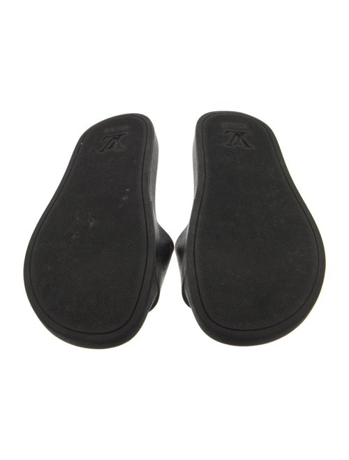 Louis Vuitton LV Monogram Leather Slides