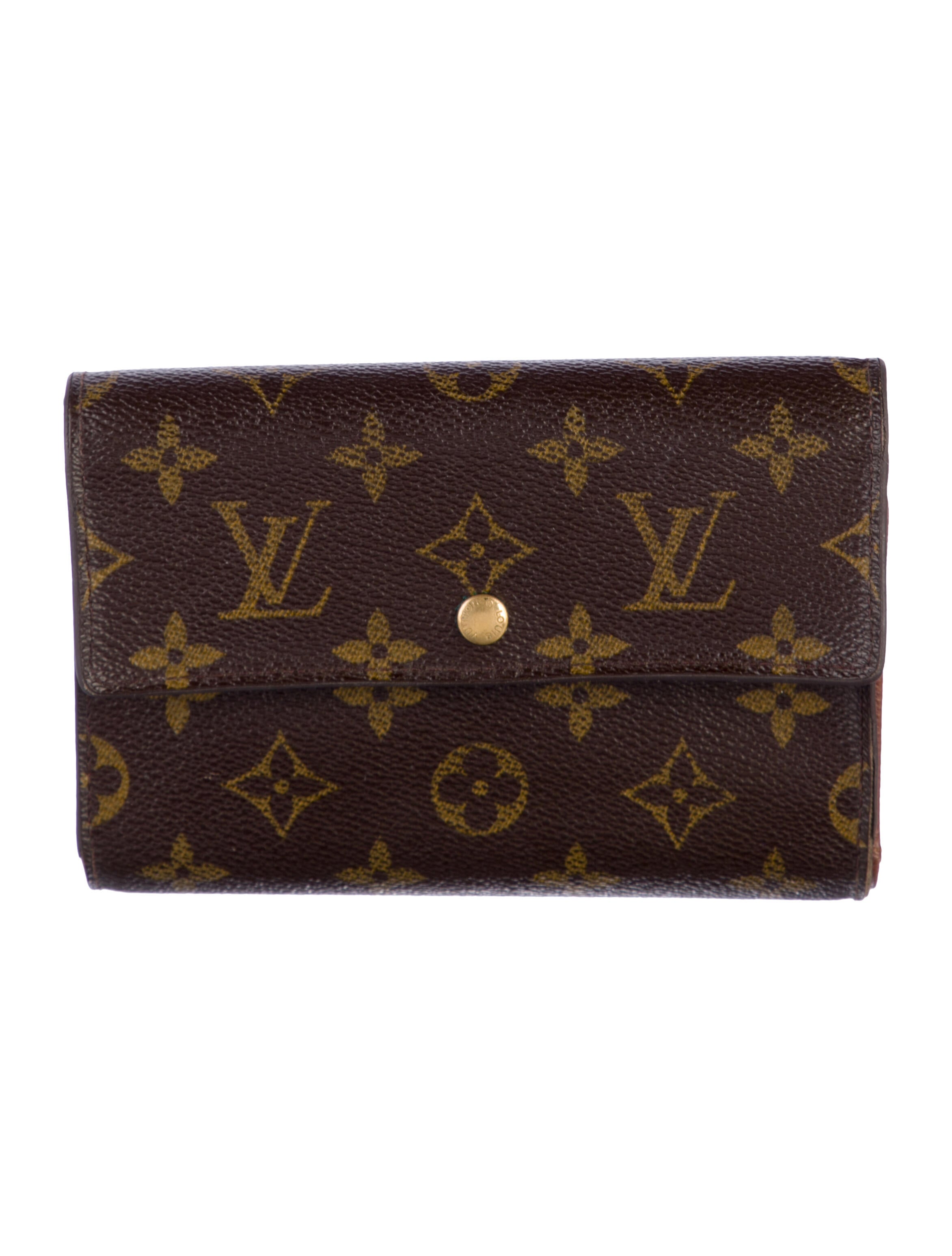 Louis Vuitton LV Monogram Coated Canvas Wallet