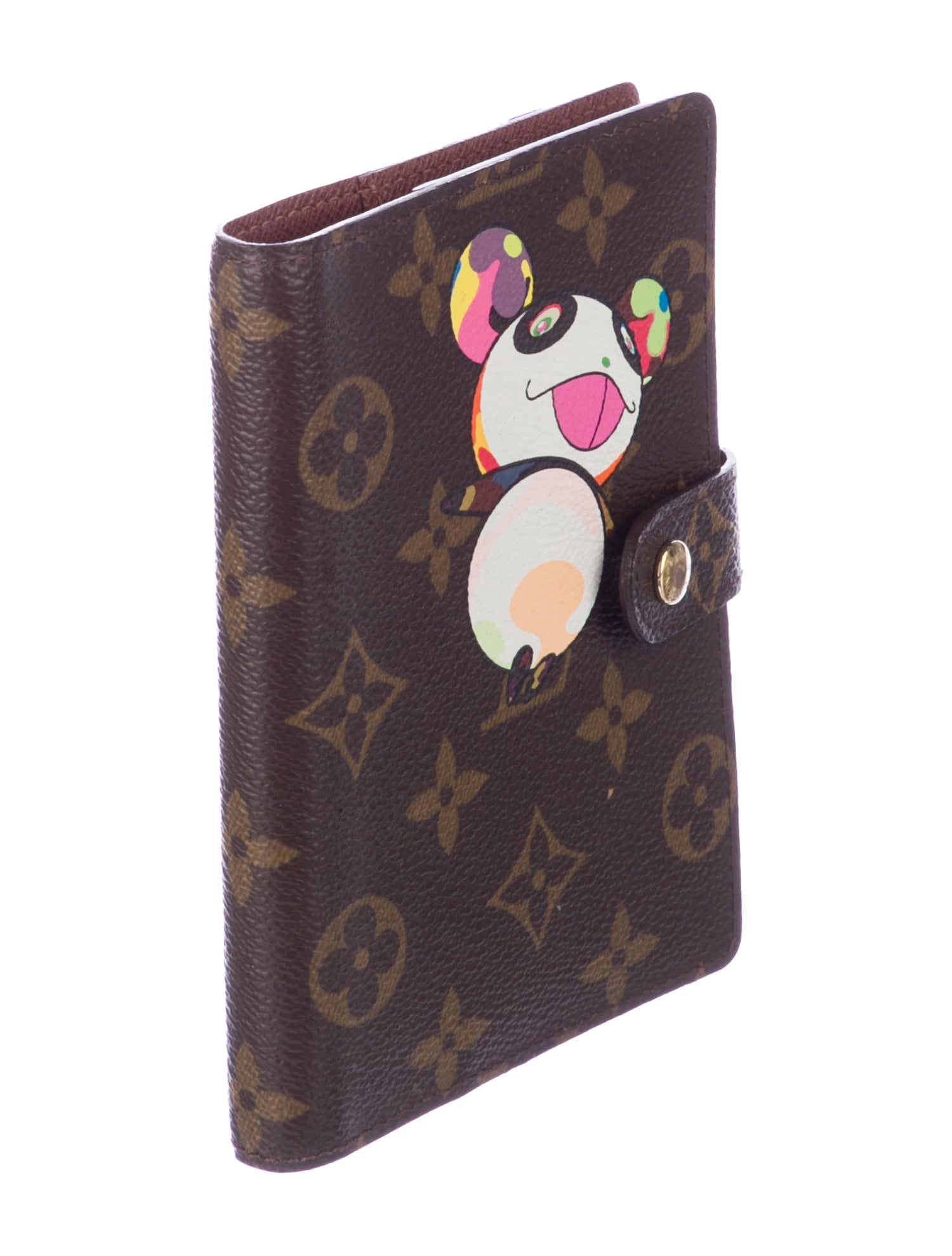 Louis Vuitton x Takashi Murakami Monogram Panda Small Ring Agenda Cover