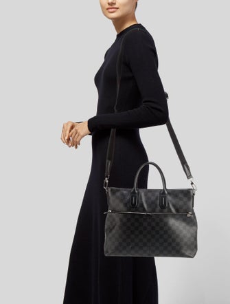 Louis Vuitton Damier Graphite Top Handle Bag