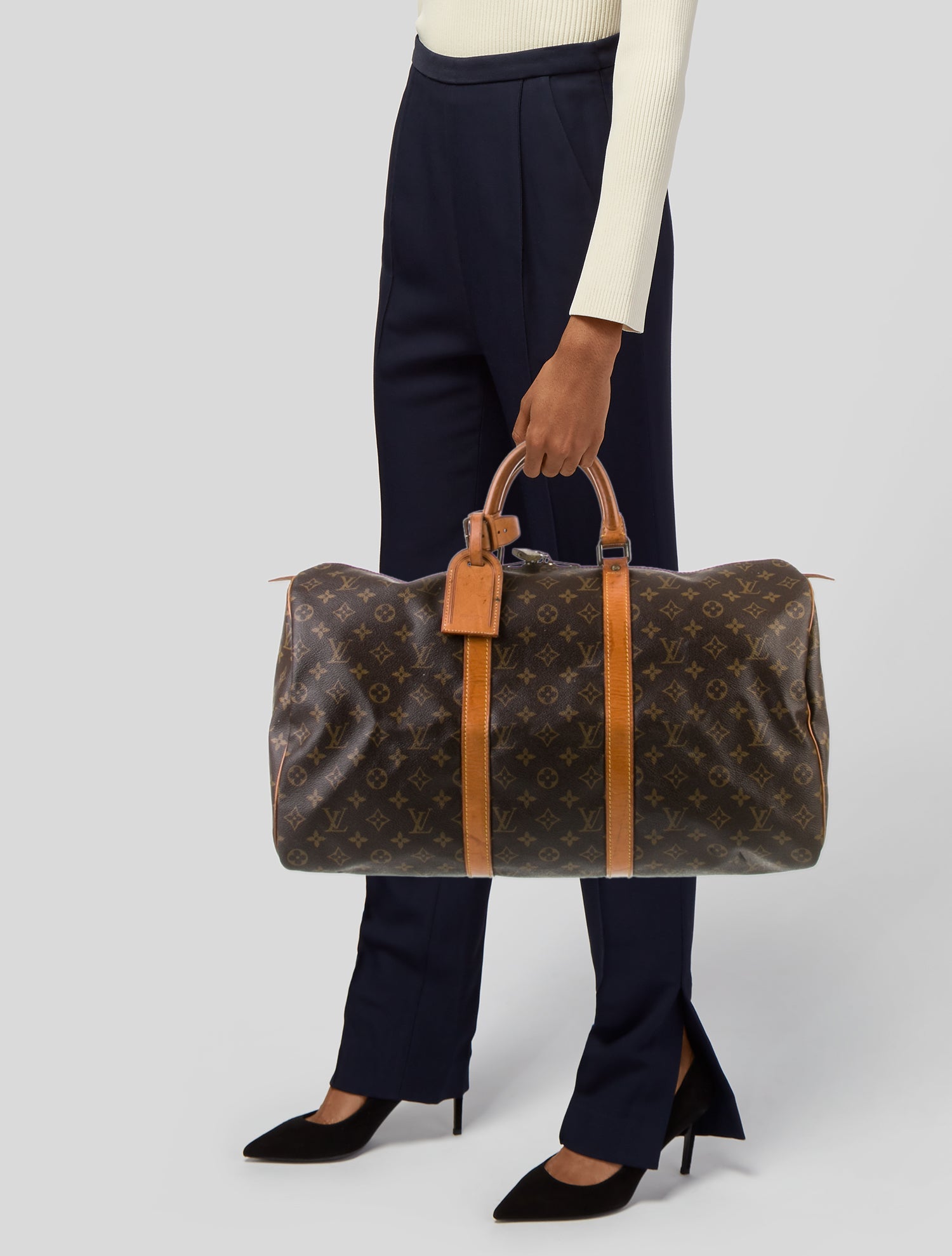Louis Vuitton LV Monogram Keepall 55