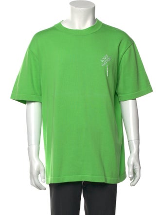 Louis Vuitton Graphic Print Crew Neck Pullover