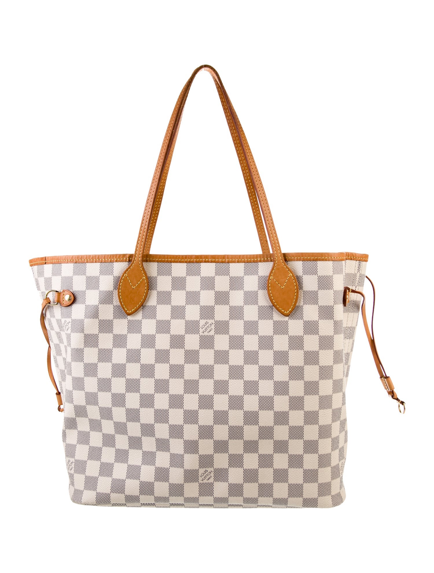 Louis Vuitton Damier Azur Neverfull w/Pouch MM