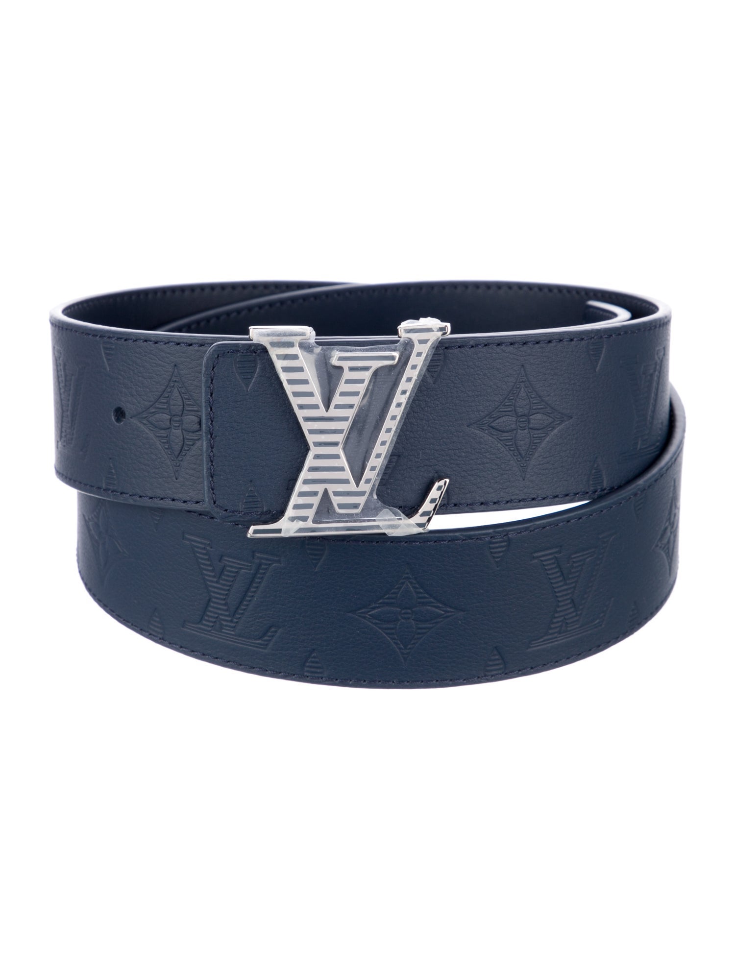 Louis Vuitton 2024 LV Initiales Monogram Shadow 40MM Reversible Waist Belt