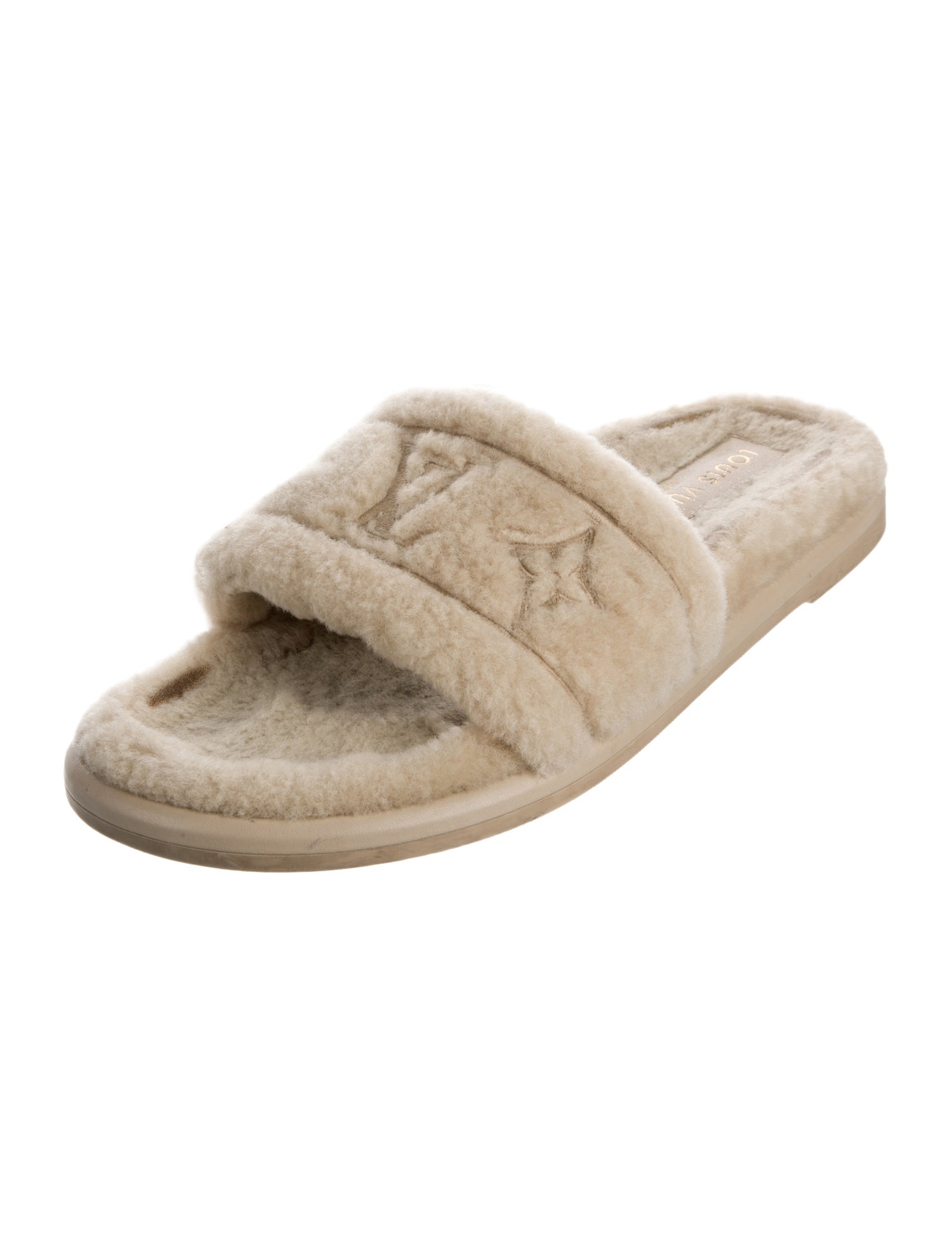 Louis Vuitton Lambswool Espadrilles