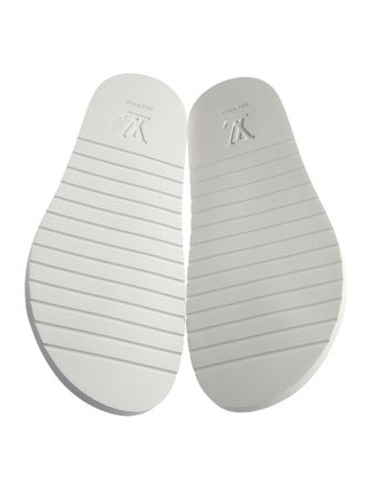 Louis Vuitton Leather Patterned Slides