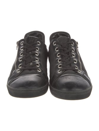 Louis Vuitton Damier Graphite Pattern Leather Sneakers