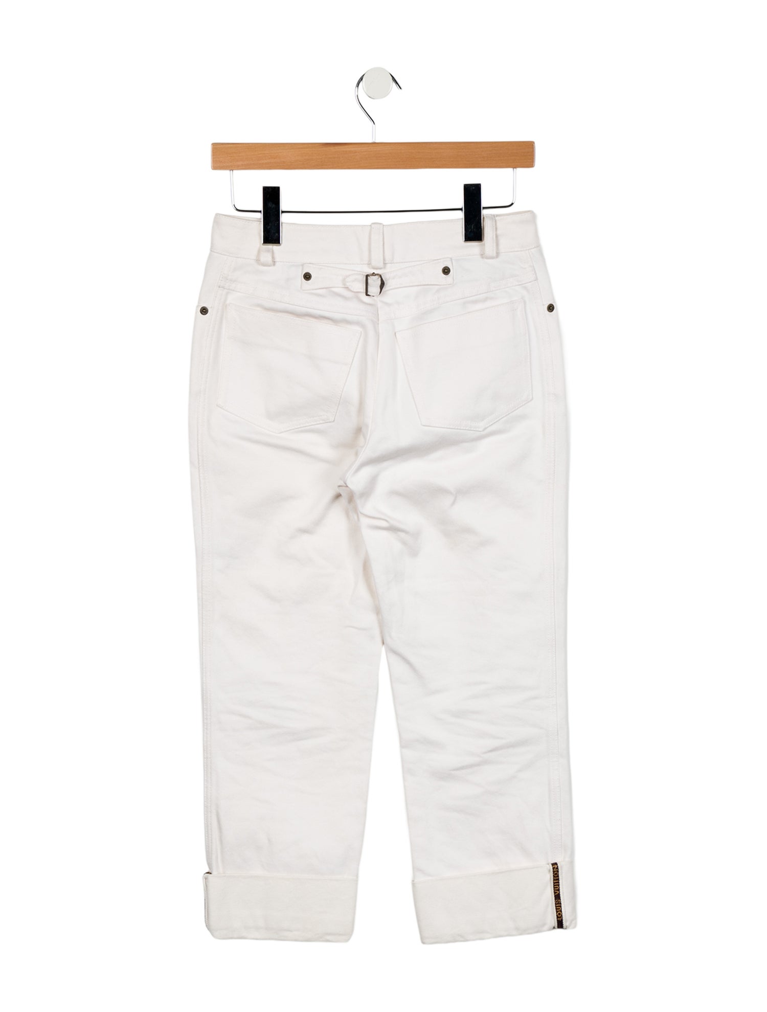 Louis Vuitton Low-Rise Straight Leg Jeans