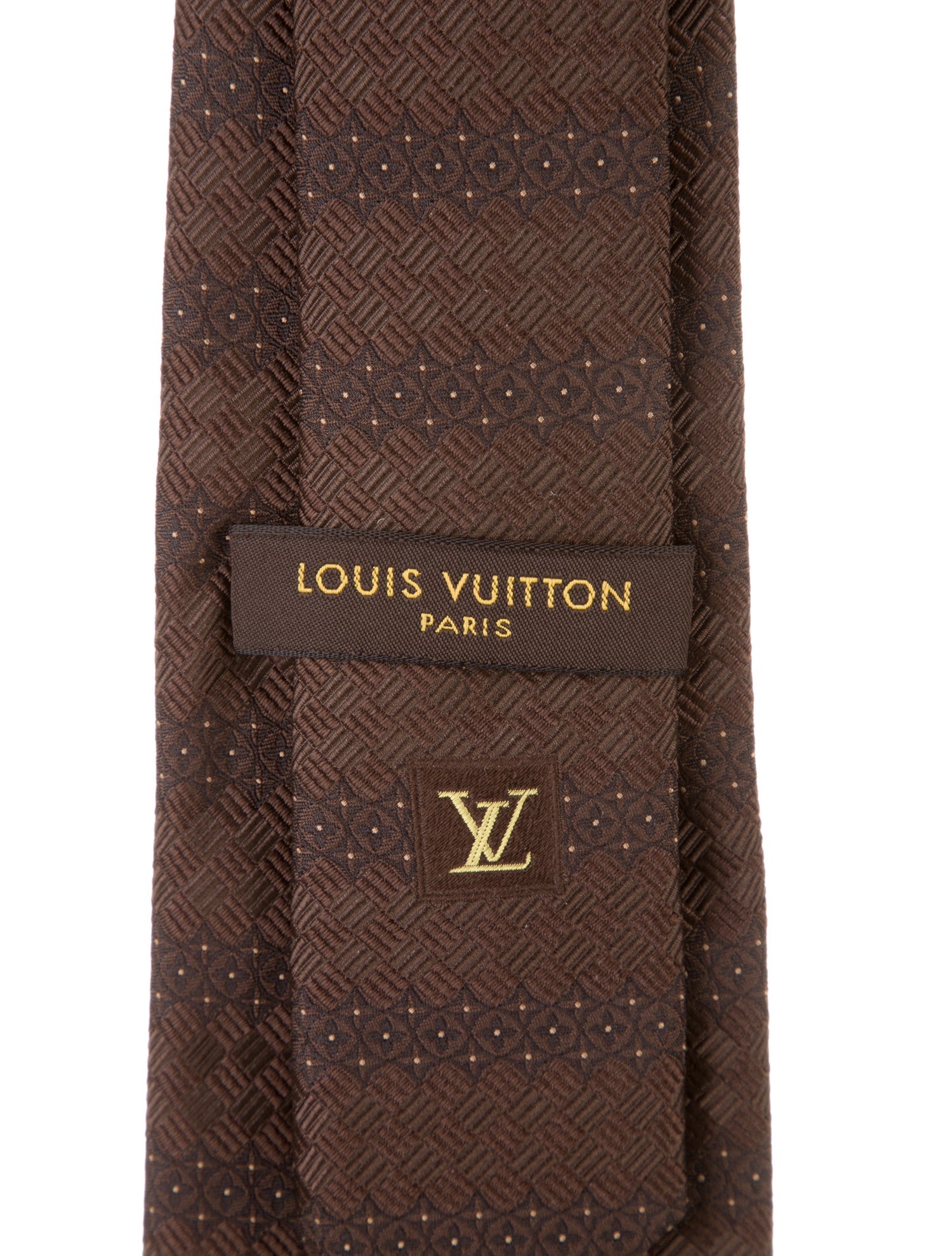 Louis Vuitton Silk Printed Tie