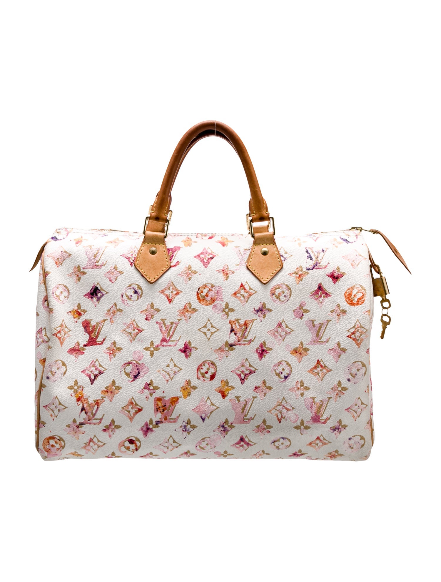 Louis Vuitton Aquarelle Monogram Speedy 35