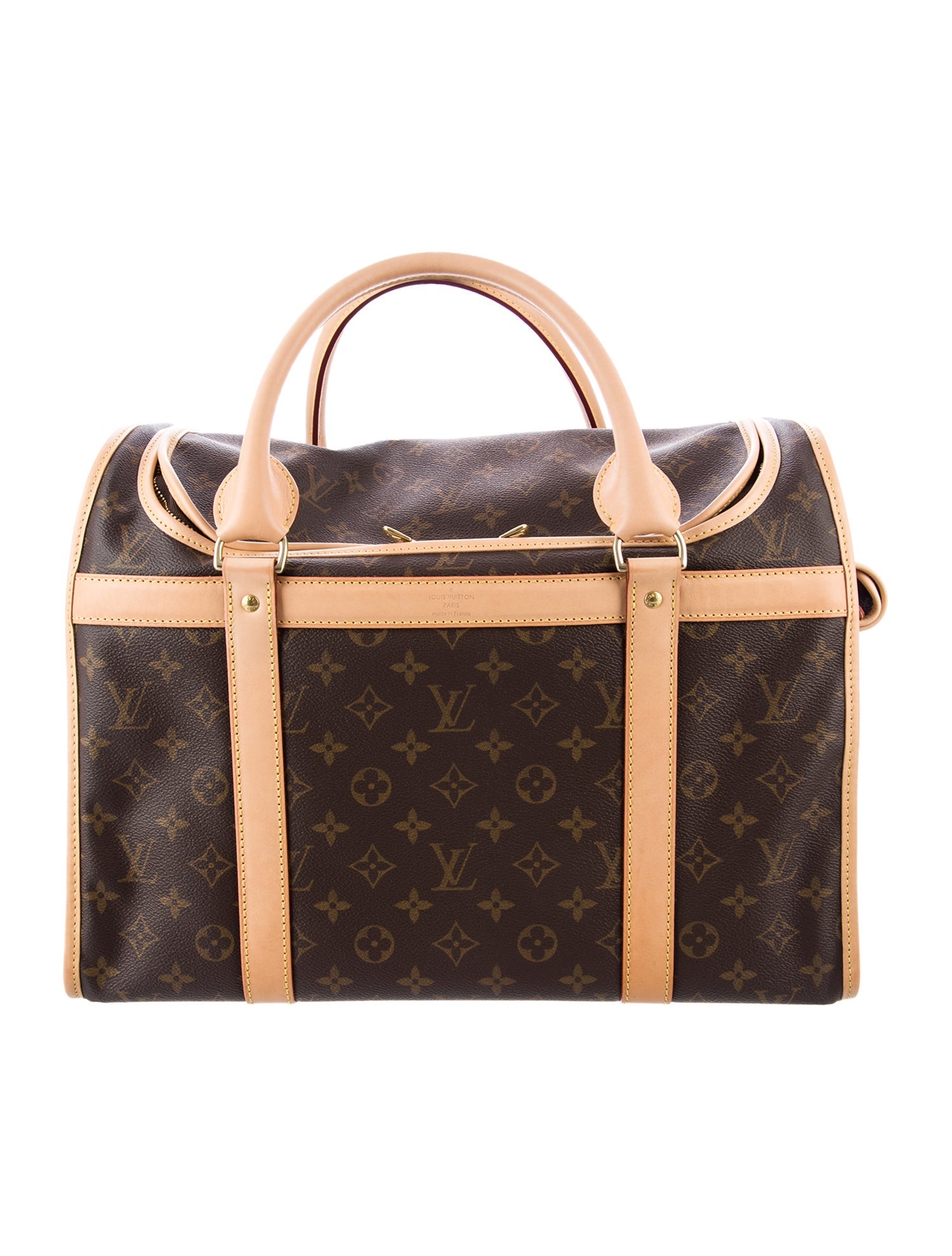 Louis Vuitton Monogram Sac Chien 40 Pet Carrier
