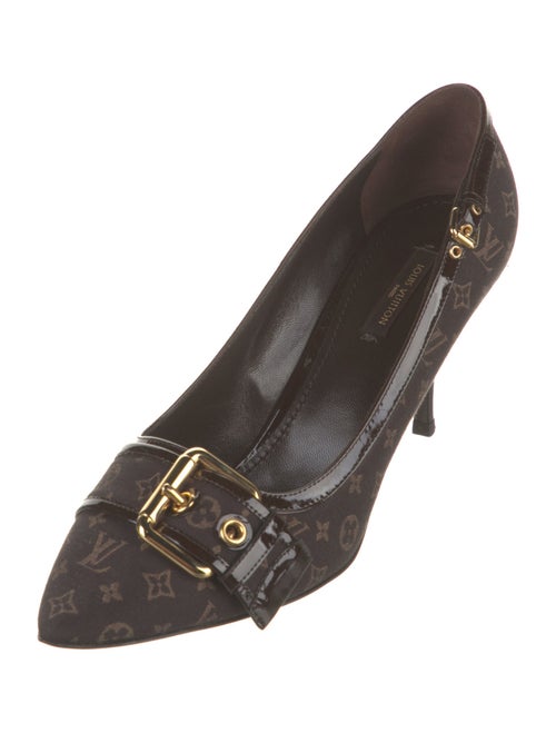 Louis Vuitton Monogram Pattern Canvas Pumps