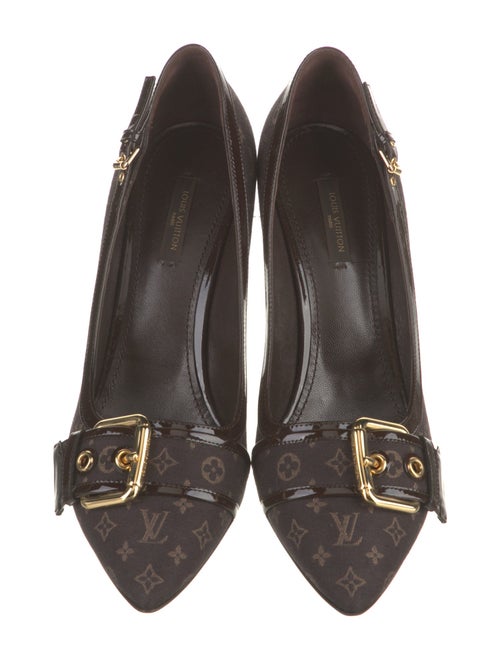 Louis Vuitton Monogram Pattern Canvas Pumps