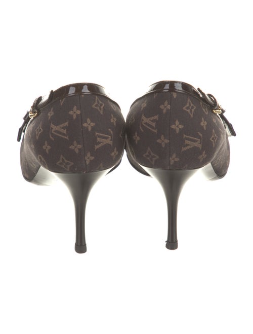 Louis Vuitton Monogram Pattern Canvas Pumps