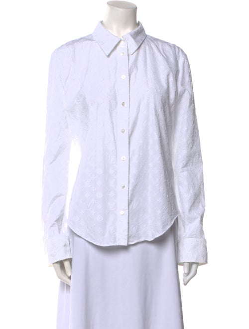 Louis Vuitton 2022 Long Sleeve Button-Up Top