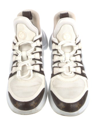 Louis Vuitton LV Monogram Leather Chunky Sneakers