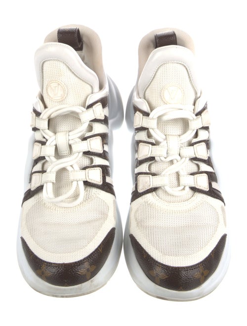 Louis Vuitton LV Monogram Leather Chunky Sneakers