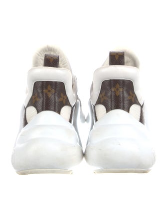 Louis Vuitton LV Monogram Leather Chunky Sneakers