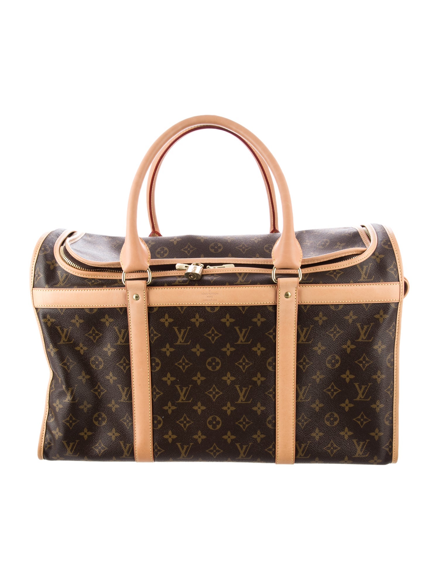 Louis Vuitton Monogram Sac Chien 50 Pet Carrier