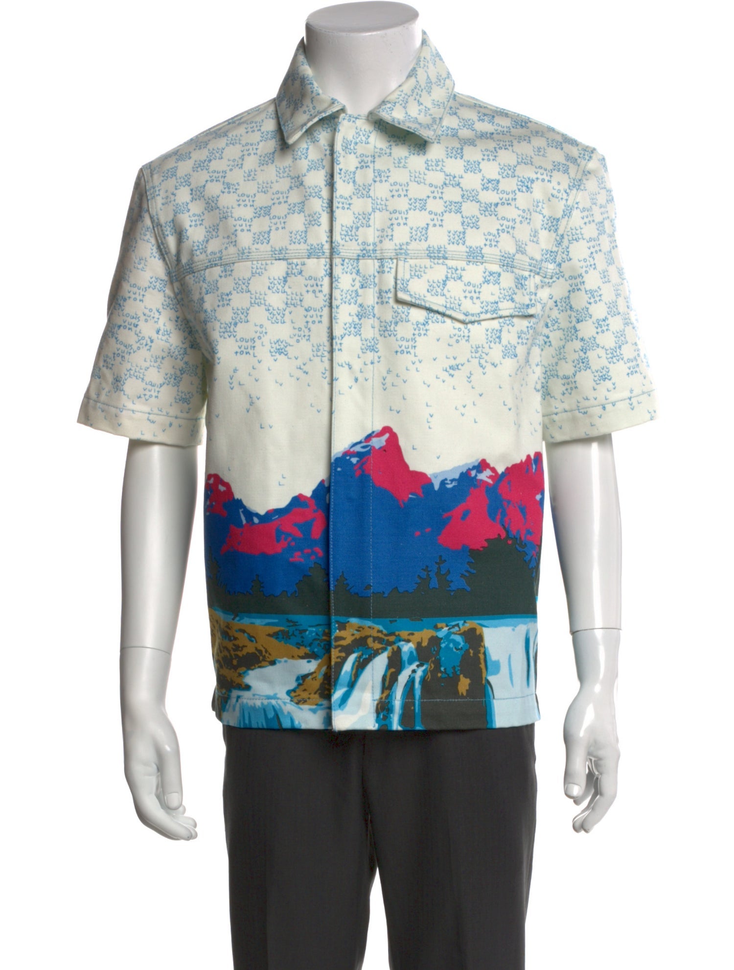 Louis Vuitton 2022 Monogram Pattern Shirt