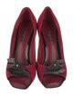Louis Vuitton Suede Pumps