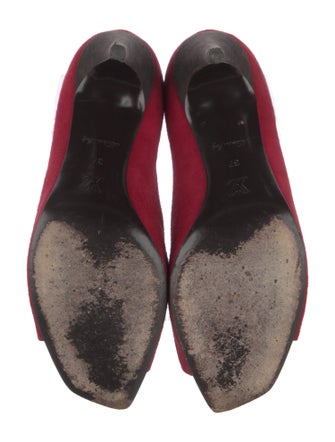 Louis Vuitton Suede Pumps