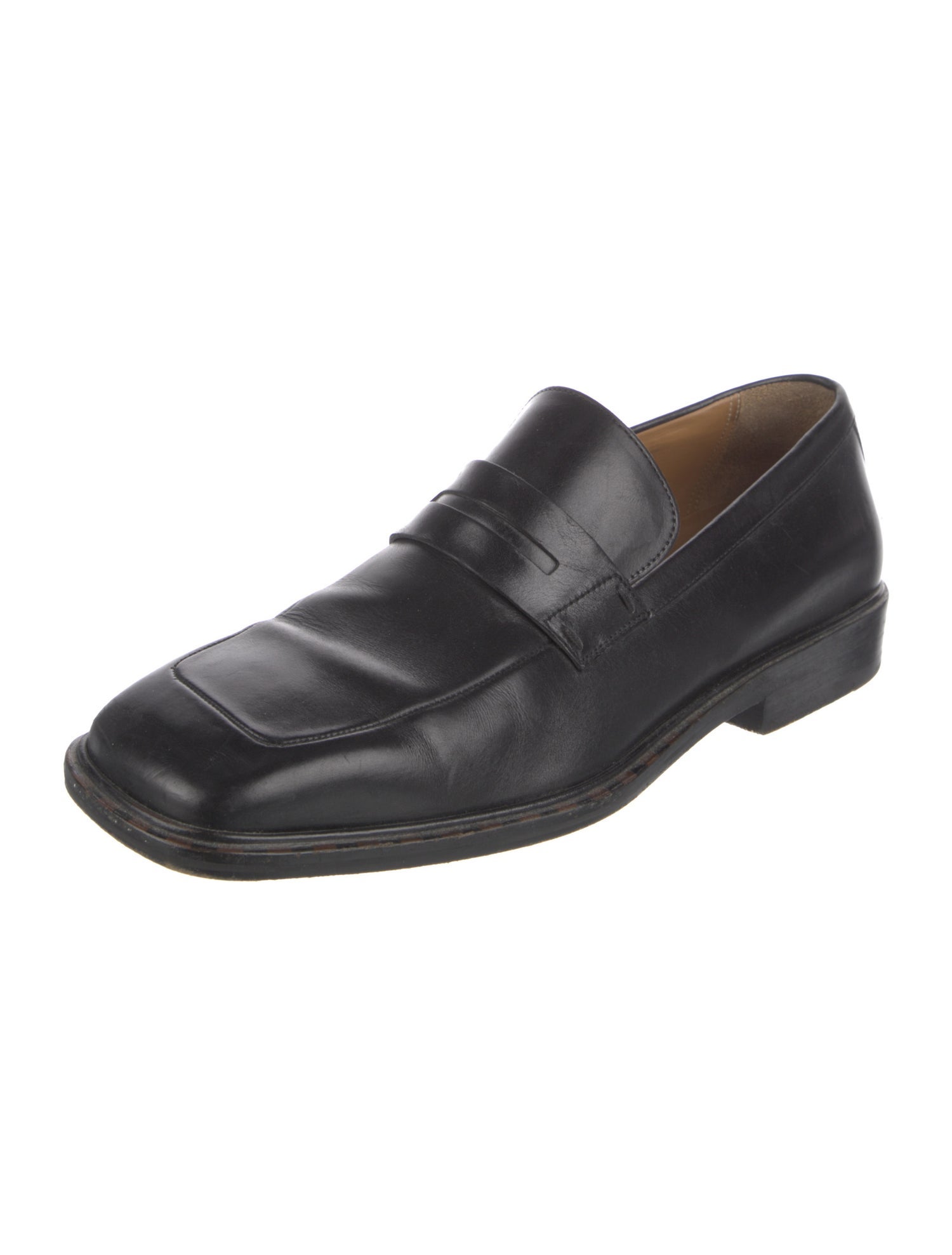 Louis Vuitton Leather Loafers