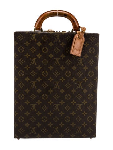 Louis Vuitton Briefcases LV Monogram Attache Case Vertical Vintage
