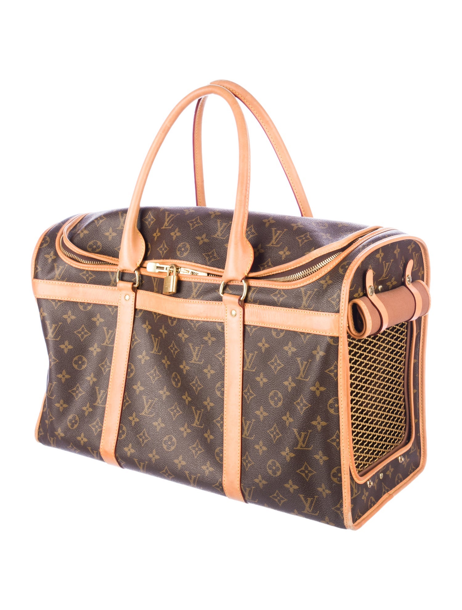 Louis Vuitton Monogram Sac Chien 50 Pet Carrier