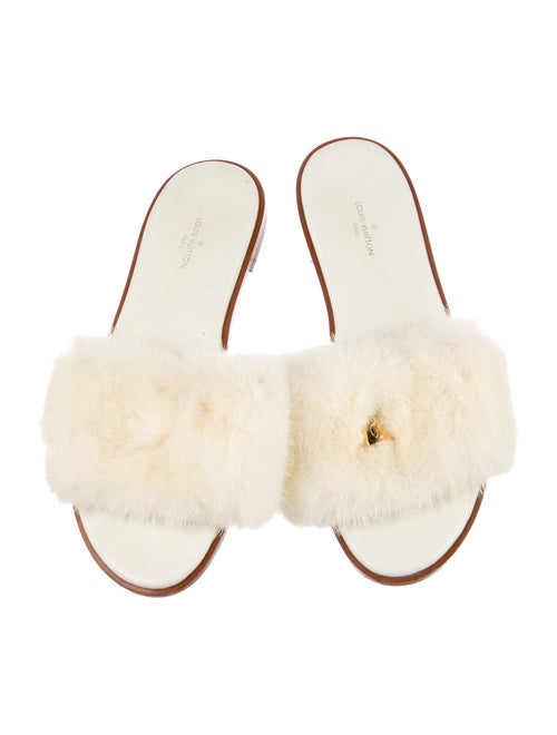 Louis Vuitton Fur Slides