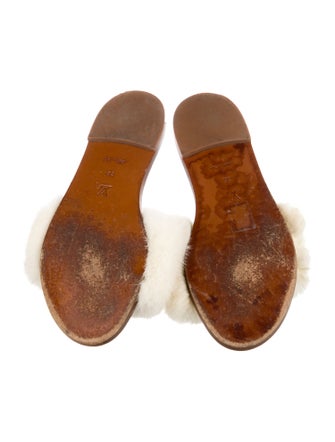 Louis Vuitton Fur Slides