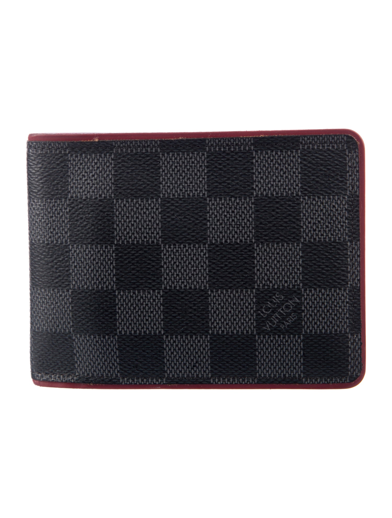 Louis Vuitton 2019 Damier Graphite Pattern Multiple Wallet
