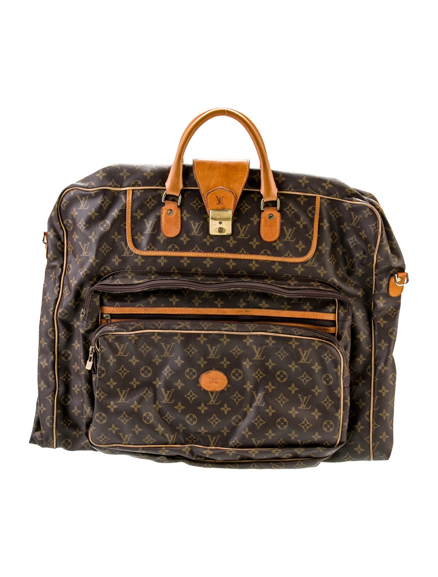 Louis Vuitton LV Monogram Weekender Bag Vintage