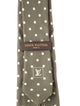 Louis Vuitton Pattern Print Silk Tie