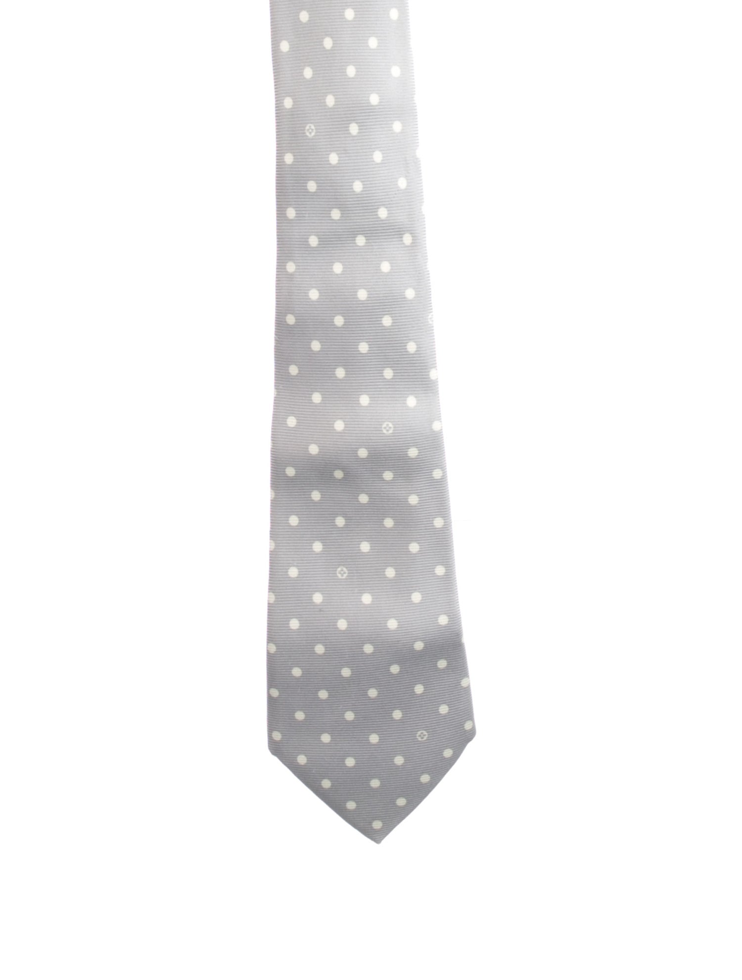 Louis Vuitton Pattern Print Silk Tie