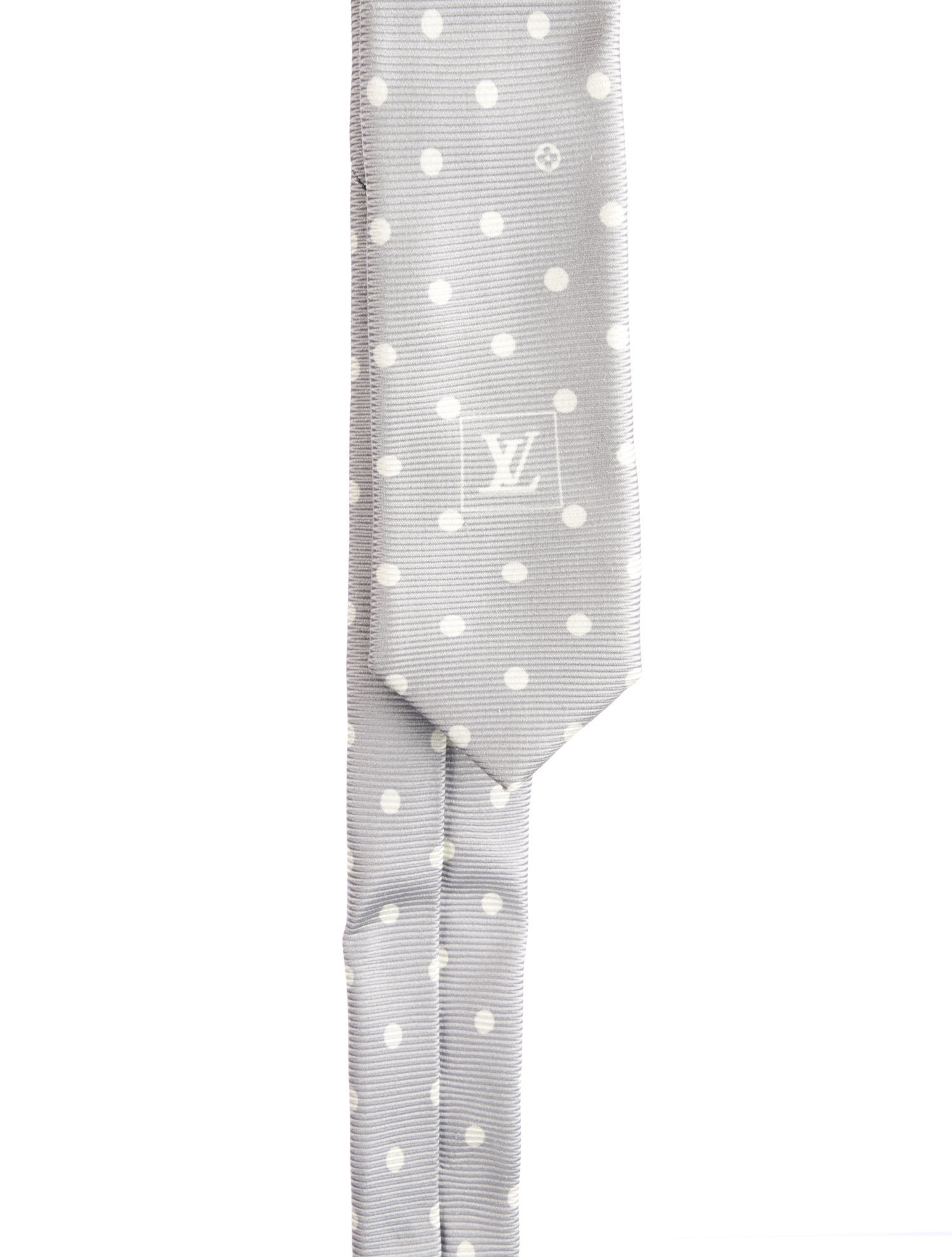 Louis Vuitton Pattern Print Silk Tie