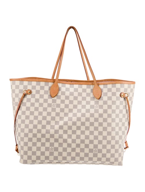 Louis Vuitton Damier Azur Neverfull w/Pouch GM