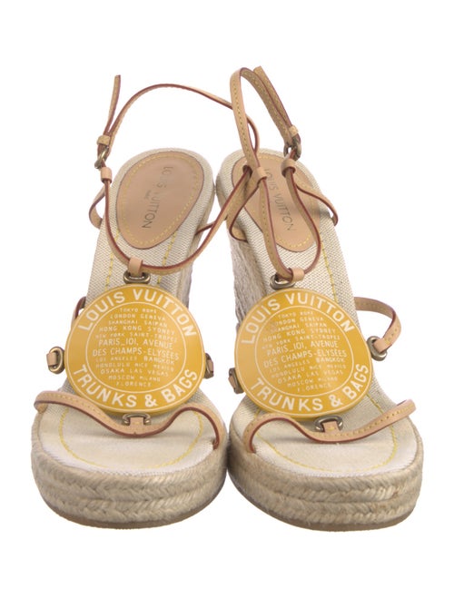Louis Vuitton Leather Espadrilles