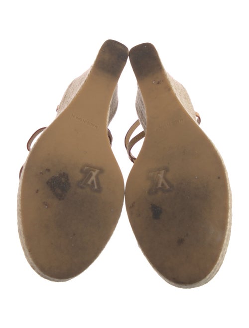 Louis Vuitton Leather Espadrilles