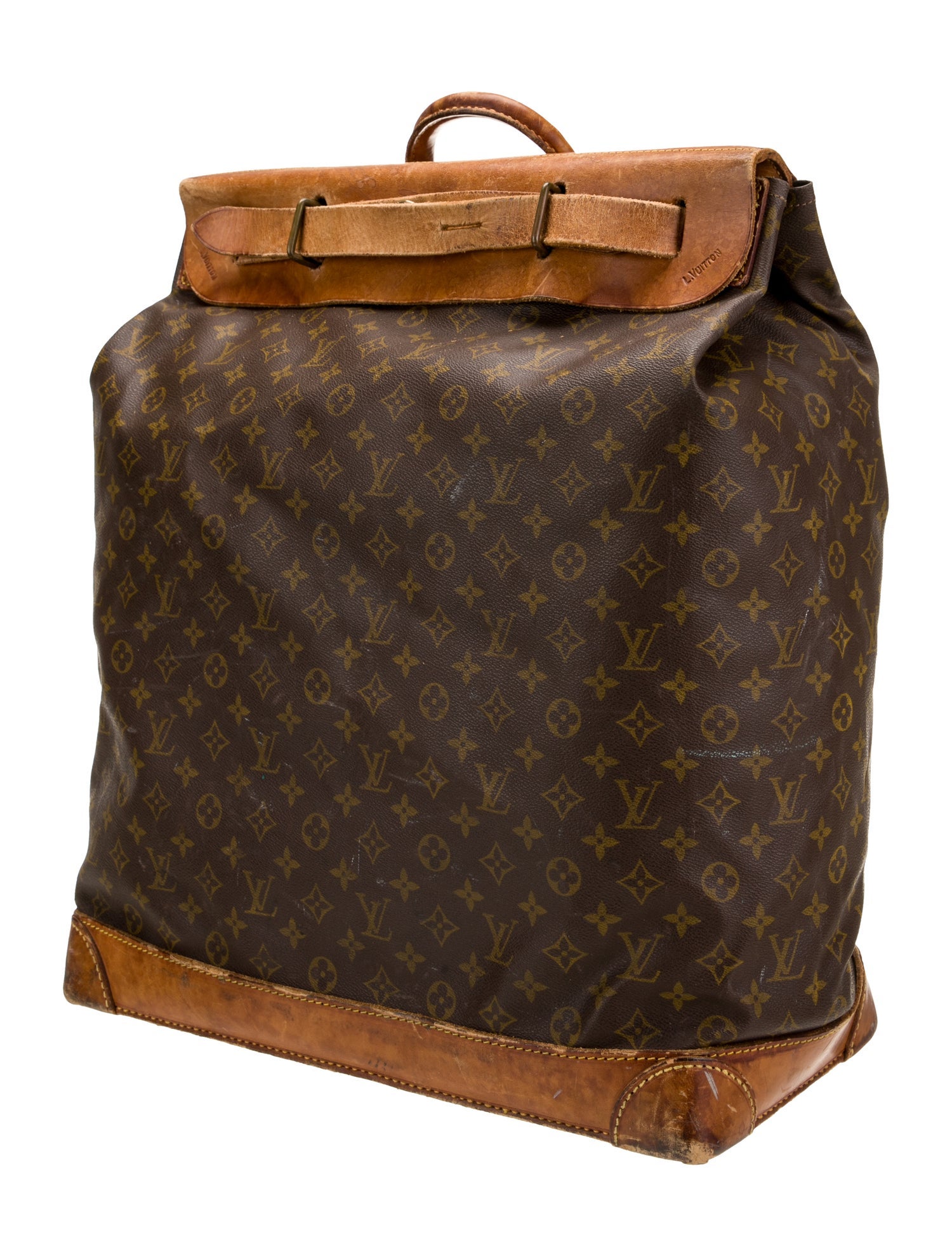 Louis Vuitton LV Monogram Steamer 50 Vintage