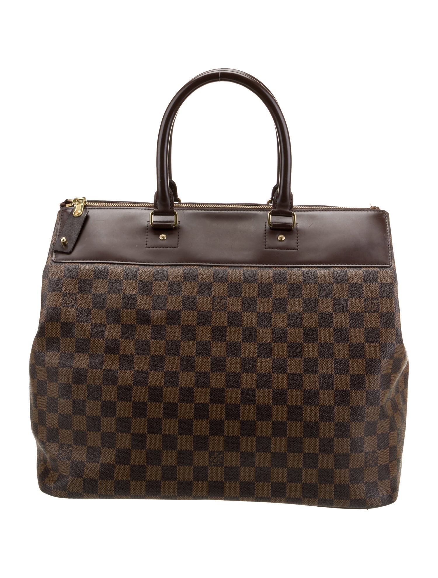 Louis Vuitton Damier Ebene Top Handle Bag Vintage