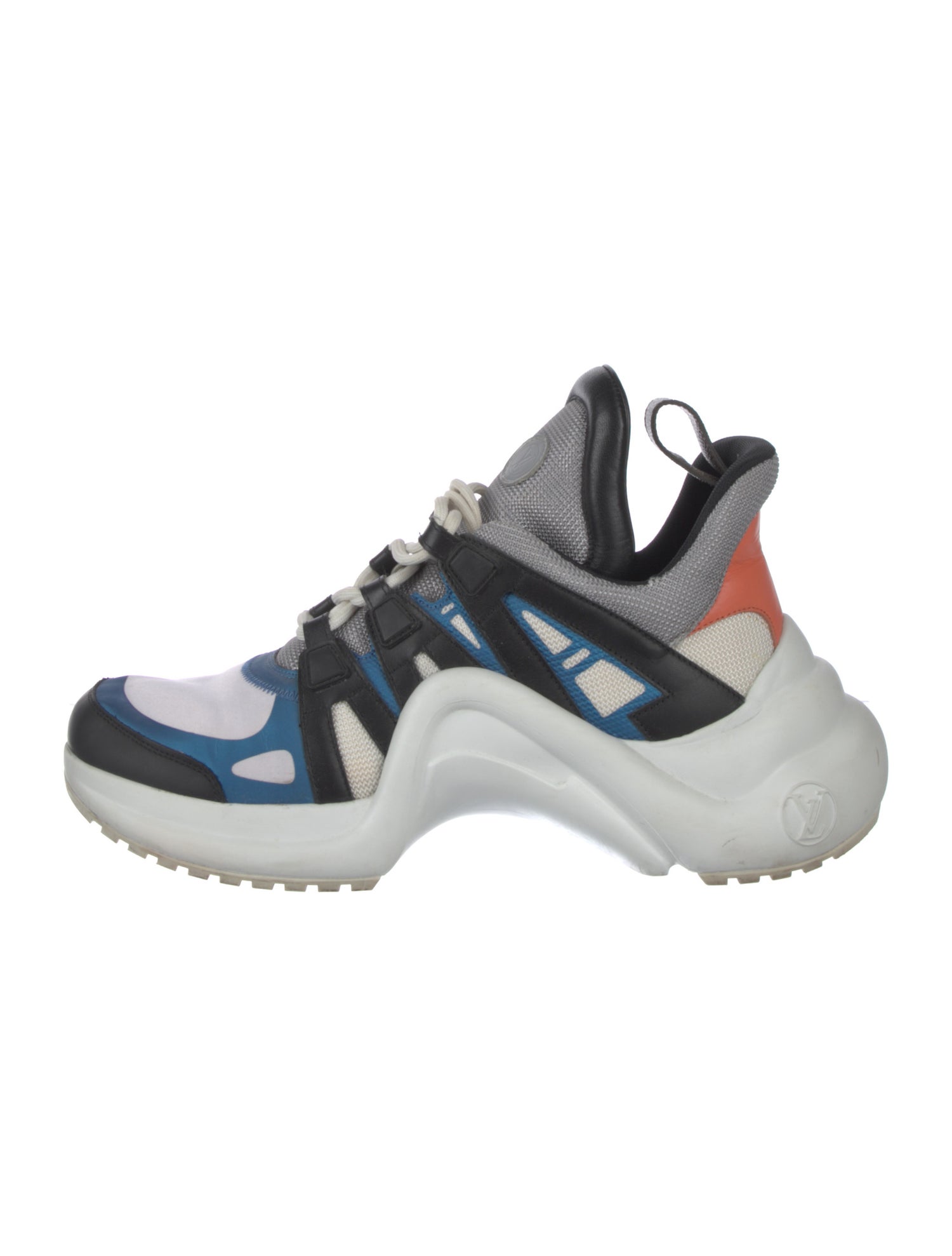 Louis Vuitton LV Monogram Leather Chunky Sneakers